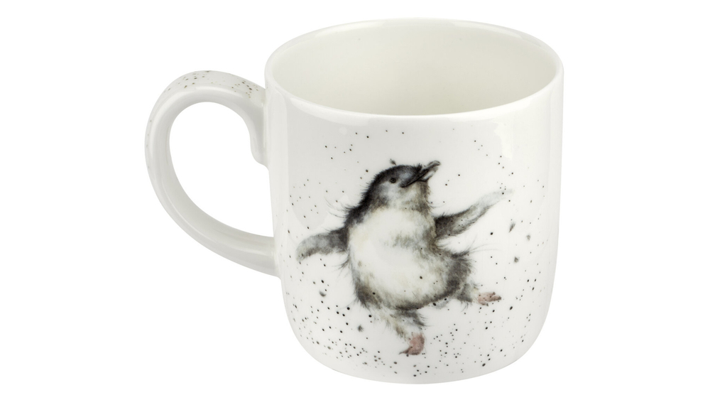 Кружка 400мл Royal Worcester Забавная фауна Поздравляю пингвин
