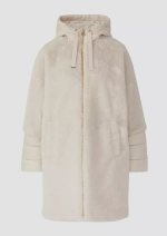 Стеганое пальто с капюшоном Black Label