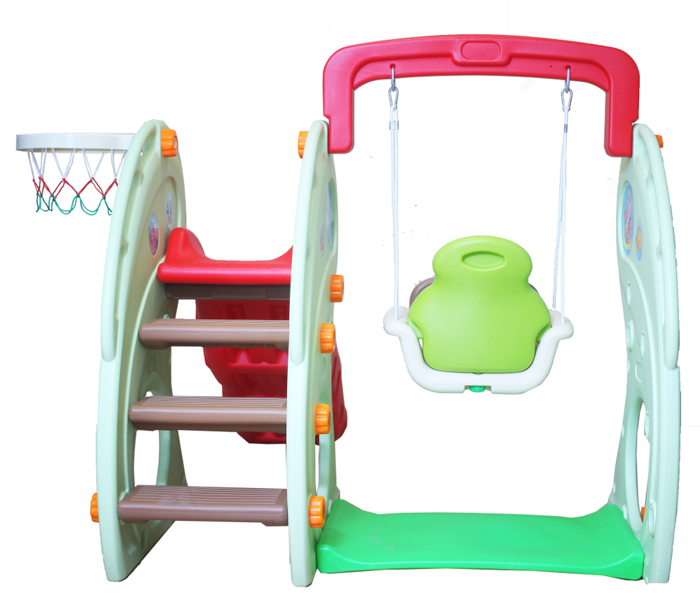 Детский комплекс Капризун Лягушка с волнистой горкой