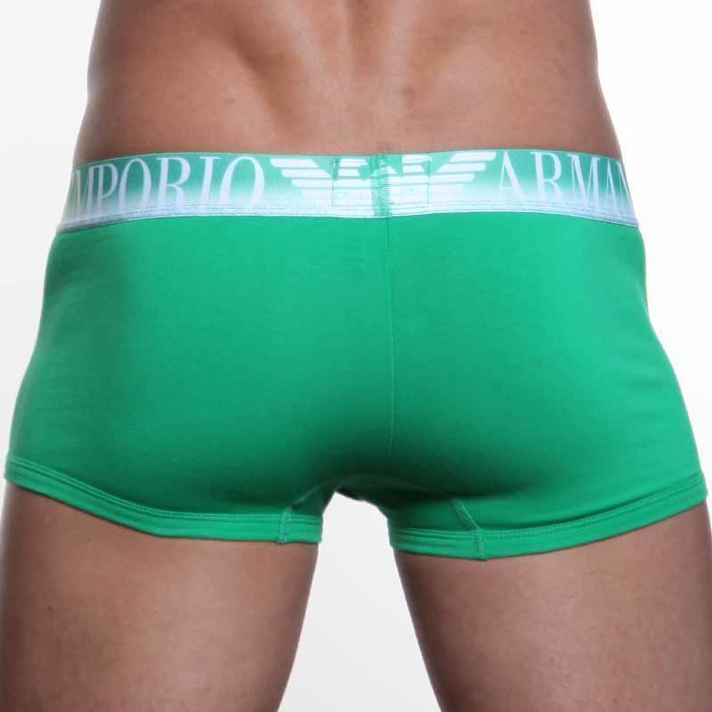 Мужские трусы боксеры Emporio Armani Green Boxer