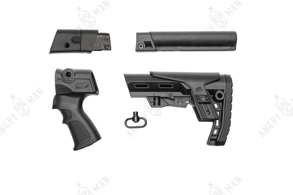 Комплект: Телескопический складной приклад на турецкие ружья, Alpha CP, K.Arma