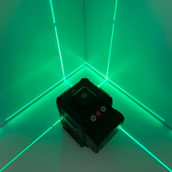 Лазерный уровень/нивелир профессиональный 3D HABCO L01, Зеленый луч 12 линий, Bluetooth + App iOS & Android