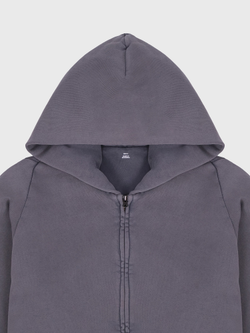 Худи на молнии Yeezy x Gap H14 Unreleased Poetic Gray