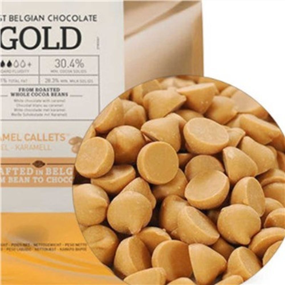Шоколад Callebaut Белый GOLD 30,4%, 250 гр