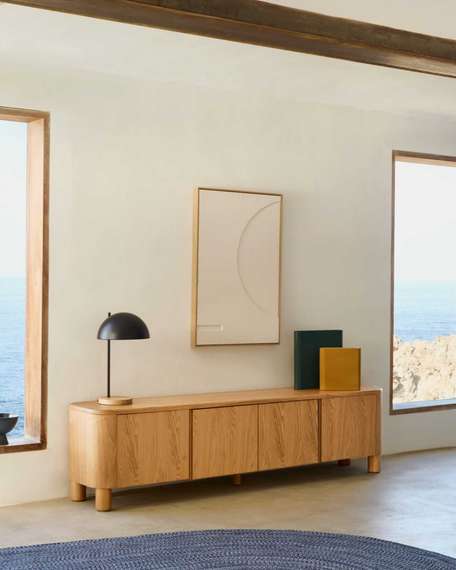 Настольная лампа Catlar, черная