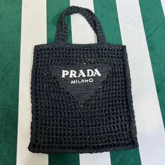 Женская сумка-тоут PRADA RAFFIA