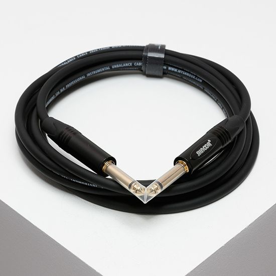 Кабель инструментальный, 6.35мм моно, 7.5м, SHNOOR IC124-JMJM-B-7,5m