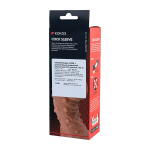 Телесная насадка на фаллос 15,6см с отверстием для мошонки Kokos Cock Sleeve 002 Size M