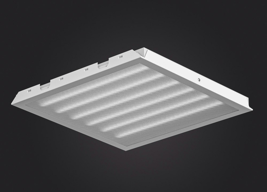 Светильник LED CLIP-IN 35Вт 3000К 4500Лм IP65 Призма 600х600х40мм DARKLUM