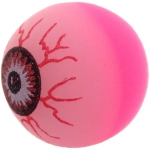 Мяч 27 мм «Глаз» каучуковый, микс СТИКЕР НА ВЛОЖЕНИЕ