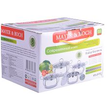 Набор кастрюль MAYER &amp; BOCH 29351 8 пр.
