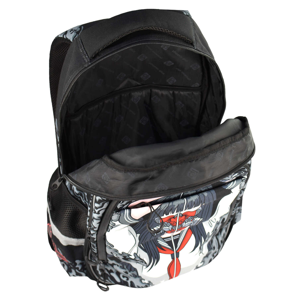 Рюкзак школьный, Феникс+, 31х44х16 см, полиэстер, сублимационная печать, 1 отделение (-я)