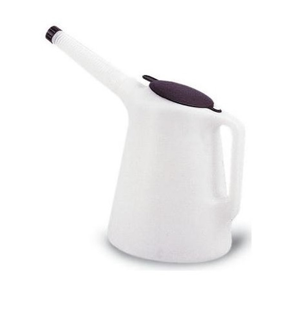 Лейка пластиковая объемом 2 л с гибким носиком, крышкой и колпачком для носика.., GARTEC (Италия)