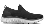 Skechers Skechers Go Walk Hyper Burst comfortable Sports Fabric TPU shock absorption non-slip wear-resistant breathable lightweight low-top training running shoes men's black and white