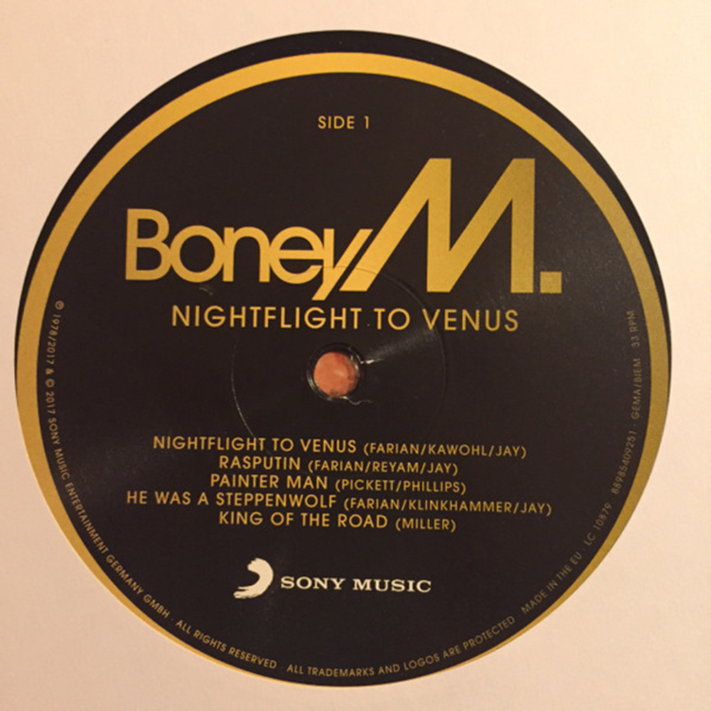 Boney M. / Nightflight To Venus (LP)