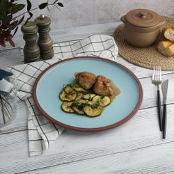 Тарелка d 29 см h2,2 cм Blue Matt New Brown Taiga P.L. [4]