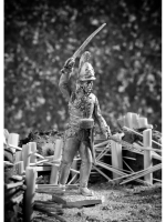 Оловянный солдатик Офицер добровольческого корпуса Крокова, 1807 г.