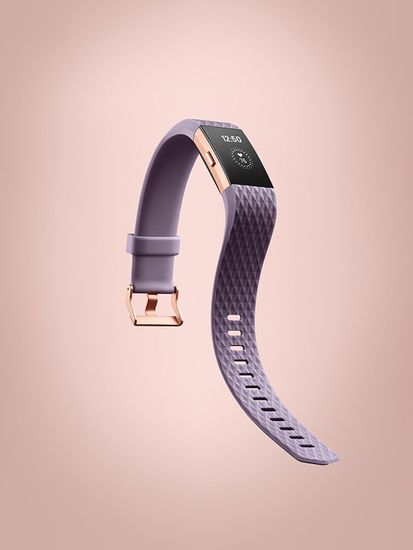 Умный фитнес-браслет Fitbit Charge 2, Сиреневый Special Edition (L), FB407RGLVL-EU