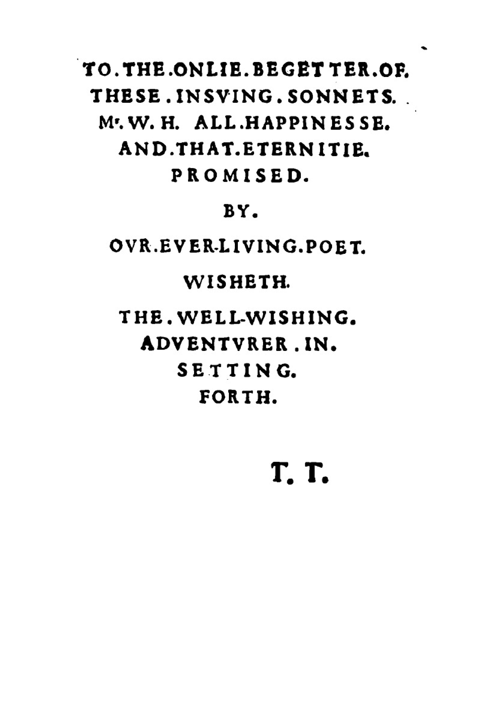 Shake-Speares Sonnets. Neuer Before Imprinted | Уильям Шекспир