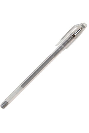 Ручка гелевая "Hi-Jell Metallic" серебро металлик, 0,7мм