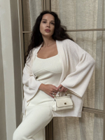 Кардиган-накидка FABIA, молочный