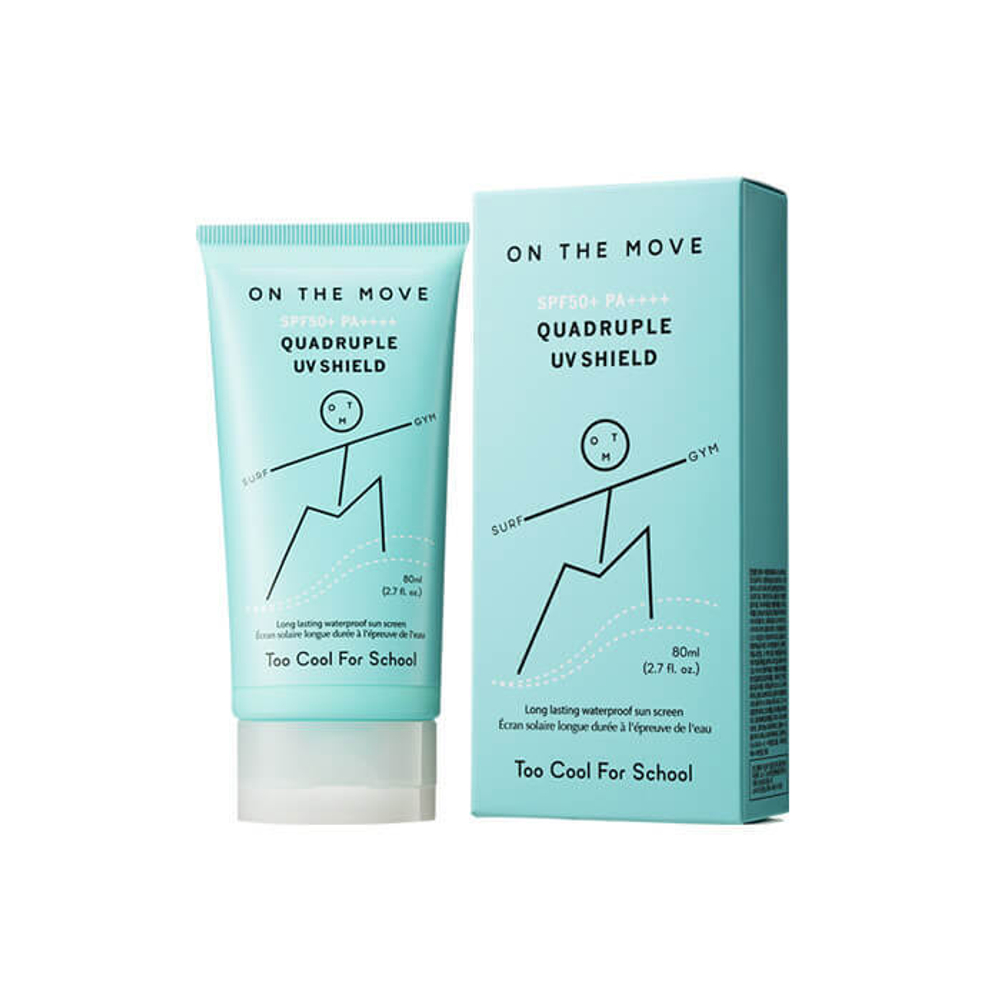 Too Cool For School On The Move Quadruple UV Shield SPF50+ PA++++