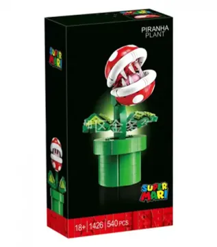 Конструктор Super Mario "Цветок Пираньи" , 540 дет.