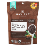 Navitas Organics, органические ядра какао-боба, без подсластителей, 227 г (8 унций)