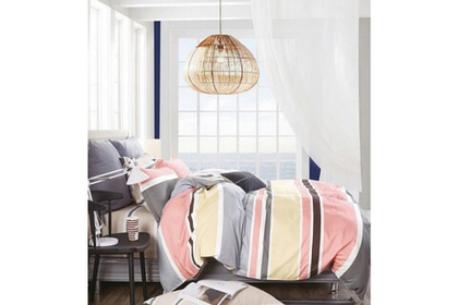 Постельное белье GoodNight Сатин Делюкс 398 с компаньоном 2 сп. с евро (с нав. 50х70)