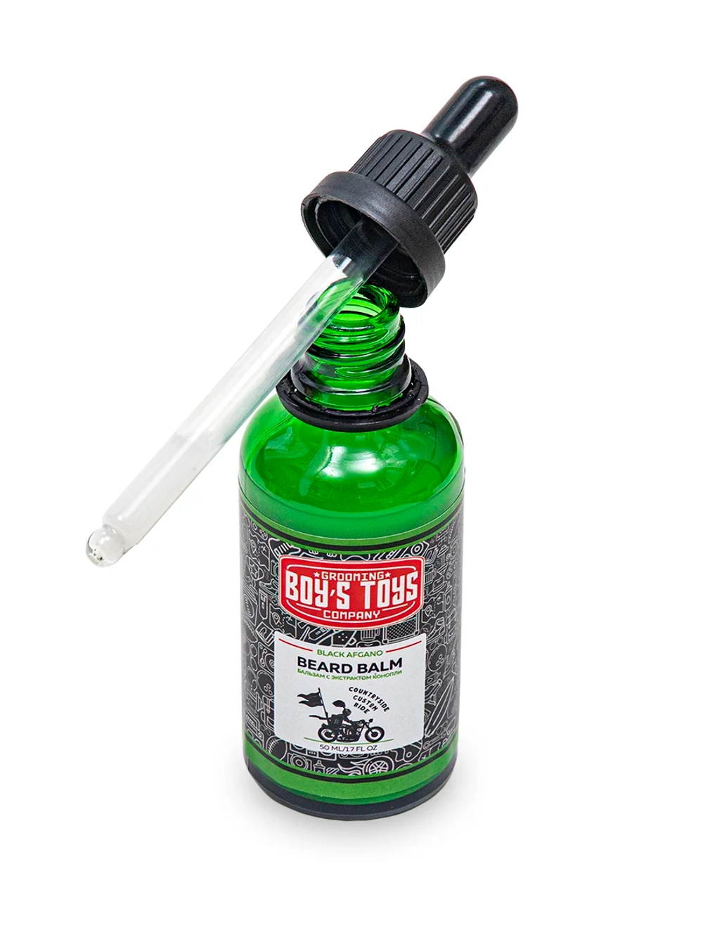 Бальзам для бороды с экстрактом конопли и ароматом "Black Afgano"
