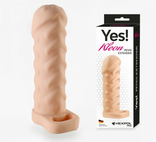 Насадка-удлинитель Sitabella Kleon, 15 см, телесная, рельеф