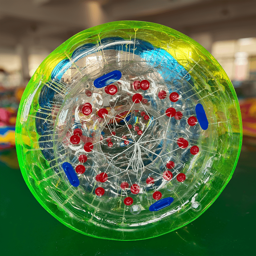 Аттракцион Водный роллер ПВХ «Краски лета» 2*1,8*1,8 м