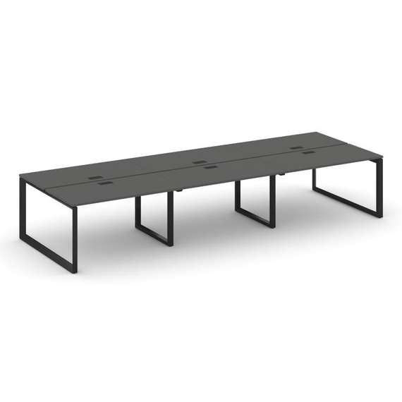 Style Project Рабочая станция двухсторонняя SN-59O.DRS-083 Антрацит/Металл Черный/Черный Заглушка 41