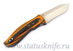 Нож Lightfoot Bull Whip BG42 G10 Orangeфотография - 4