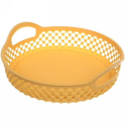 Сухарница пластиковая с ручками «Астория» 22*5см цвет микс