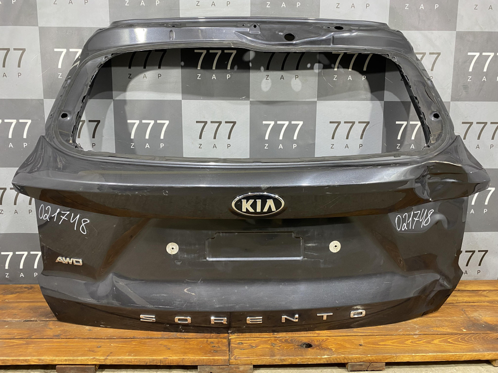 Крышка багажника Kia Sorento 4 (MQ4) 20-22 Б/У Оригинал 72800P2300