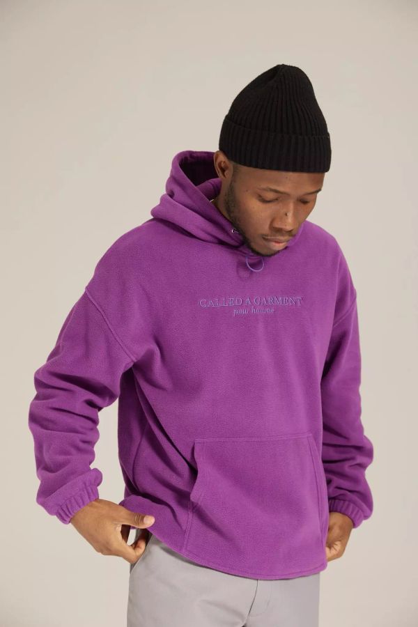 Худи Wrap Мужской Яркий Фиолет - фото 2