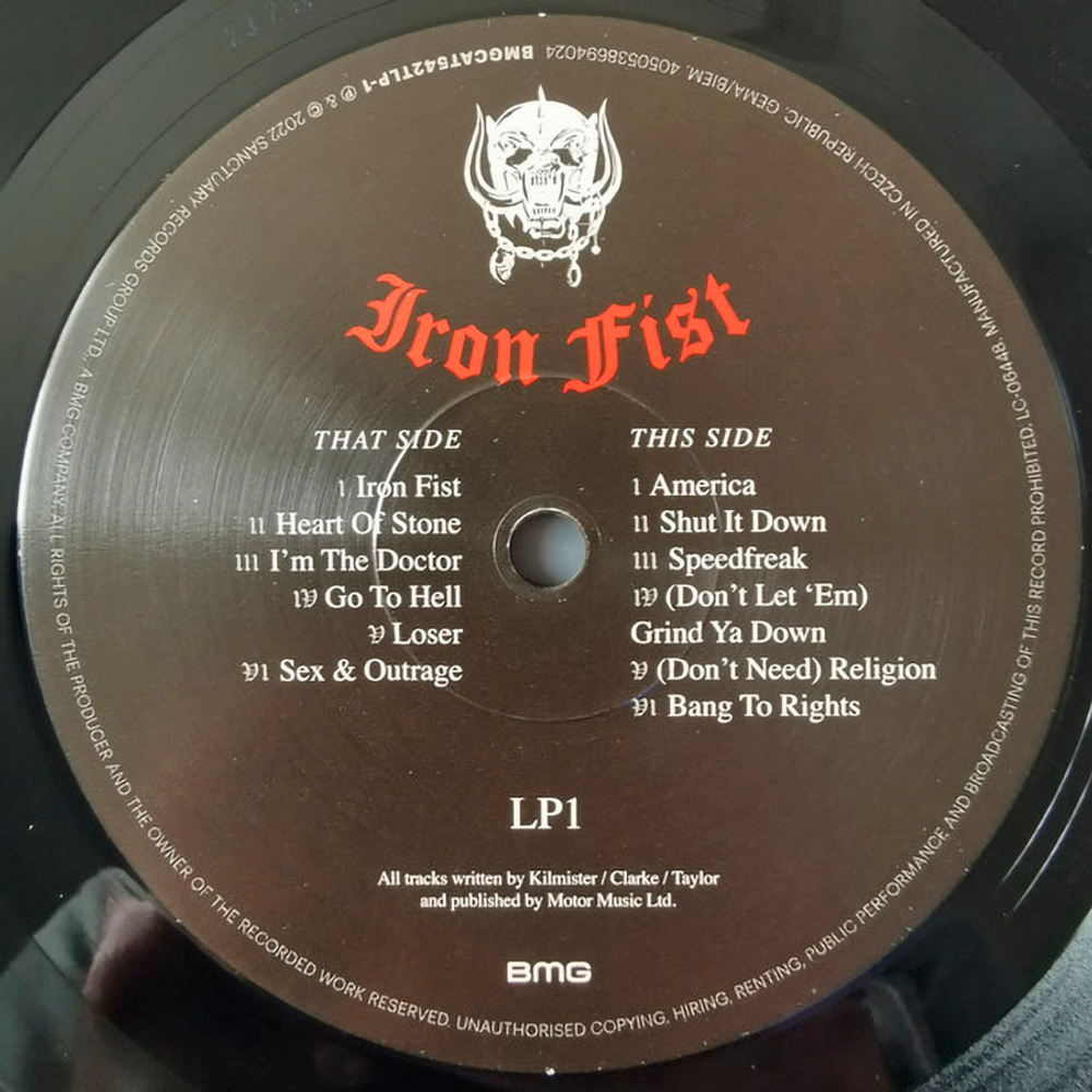 Motorhead / Iron Fist (Deluxe Edition)(40th Anniversary Edition)(3LP)