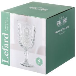 НАБОР БОКАЛОВ ДЛЯ ВИНА "SUNDAY" 4 ШТ/280 МЛ