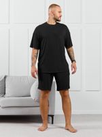 Фуфайка (футболка) мужская  Алессандро-1 Виотекс ЧЁРНЫЙ