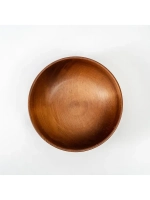 Тарелка деревянная глубокая из кедра 18,5 см