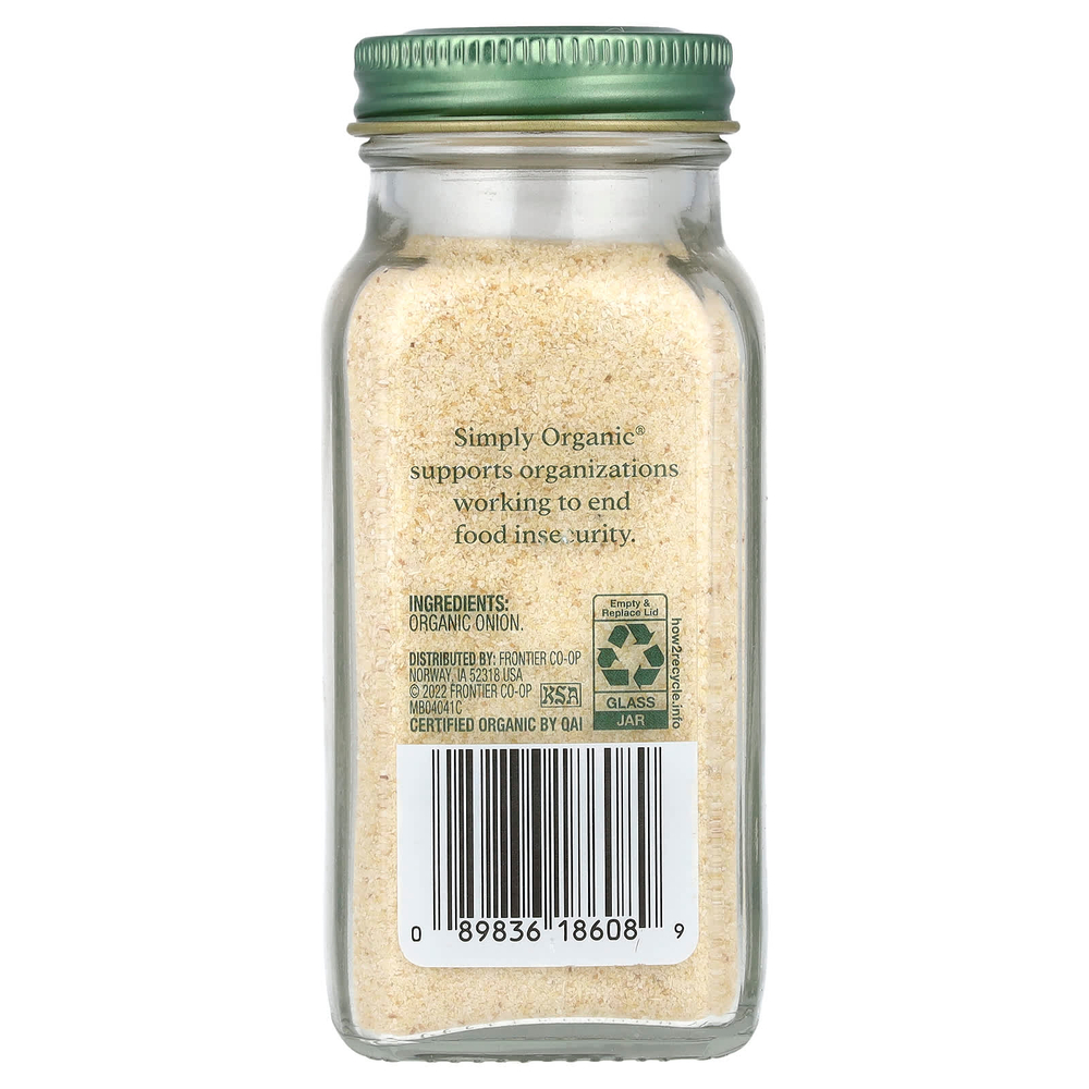 Simply Organic, Луковый порошок, 3 унции (85 г)