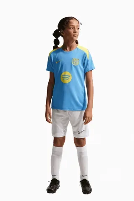 Футболка Nike FC Barcelona 25/26 Strike Junior - синий