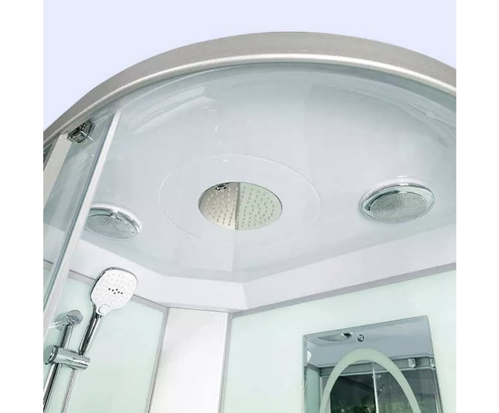 Душевая кабина WeltWasser (ВельтВассер) Werra 1204 L, с низким поддоном, с электрикой и ГМ, 120x90x217