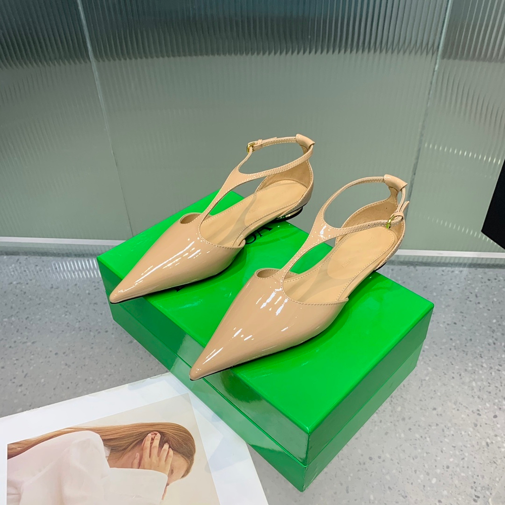 Bottega Veneta Rocket T-Bar Ballerina Flat