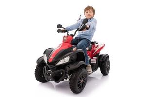 Детский электроквадроцикл Joy Automatic Yamaha Raptor красный