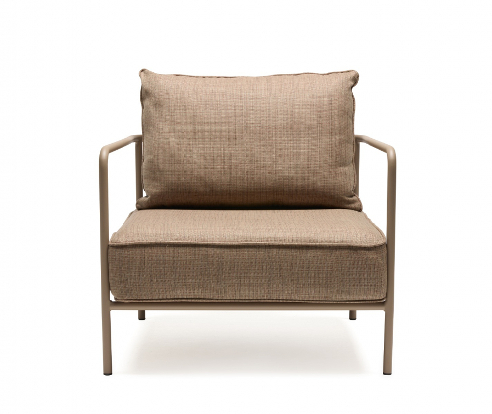 Кресло лаунж c подушкой Scab Design Flap, карамельный, ржавый