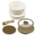 Набор сковород из 8 предметов IRIS OHYAMA DPAN-8S Ivory (1/1)