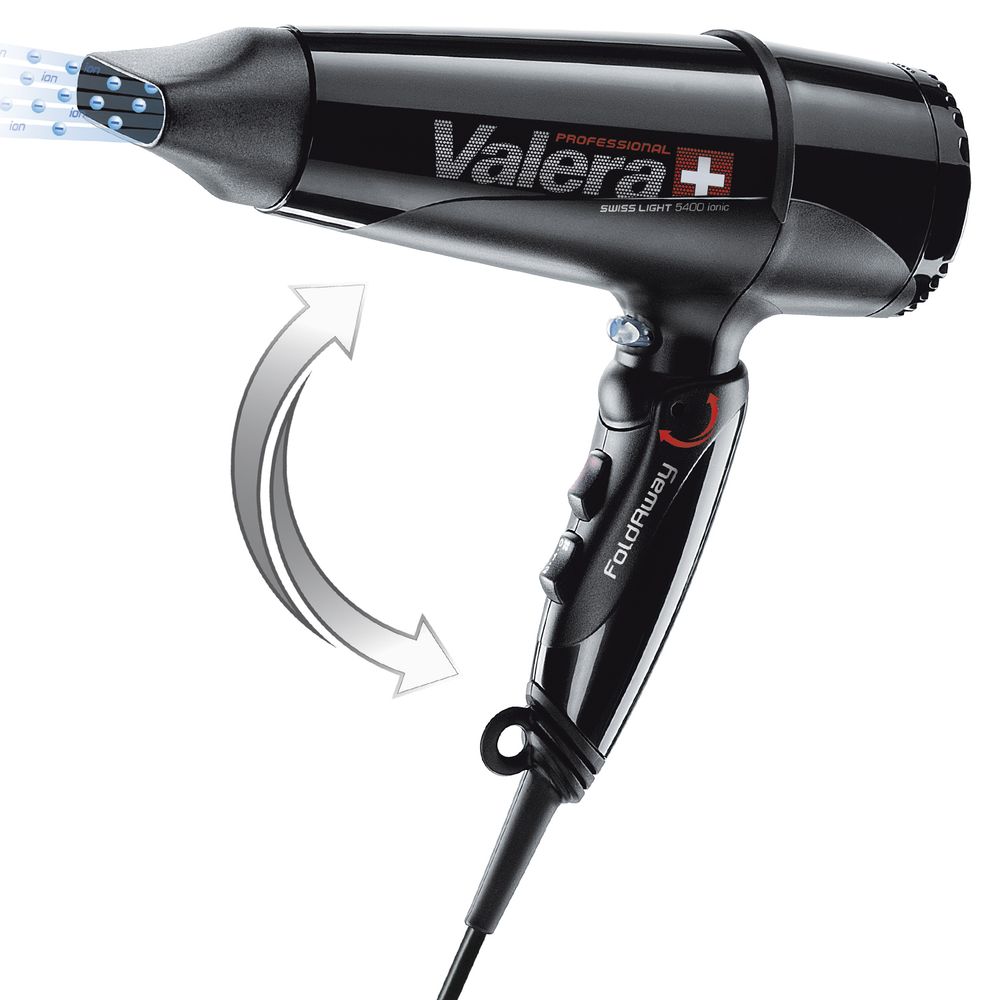 Профессиональный фен Valera Swiss Light 5400 Fold-Away Ionic TF (SL 5400 TF) - 3