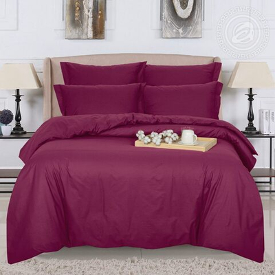 Пододеяльник из поплина 205*215 Вишня 977 АРТПОСТЕЛЬ